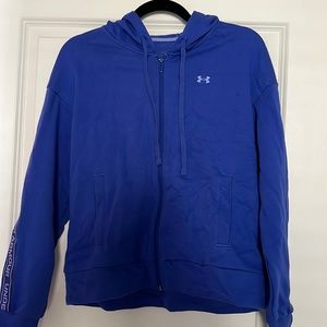 Size S Under Armour zip up hoodie